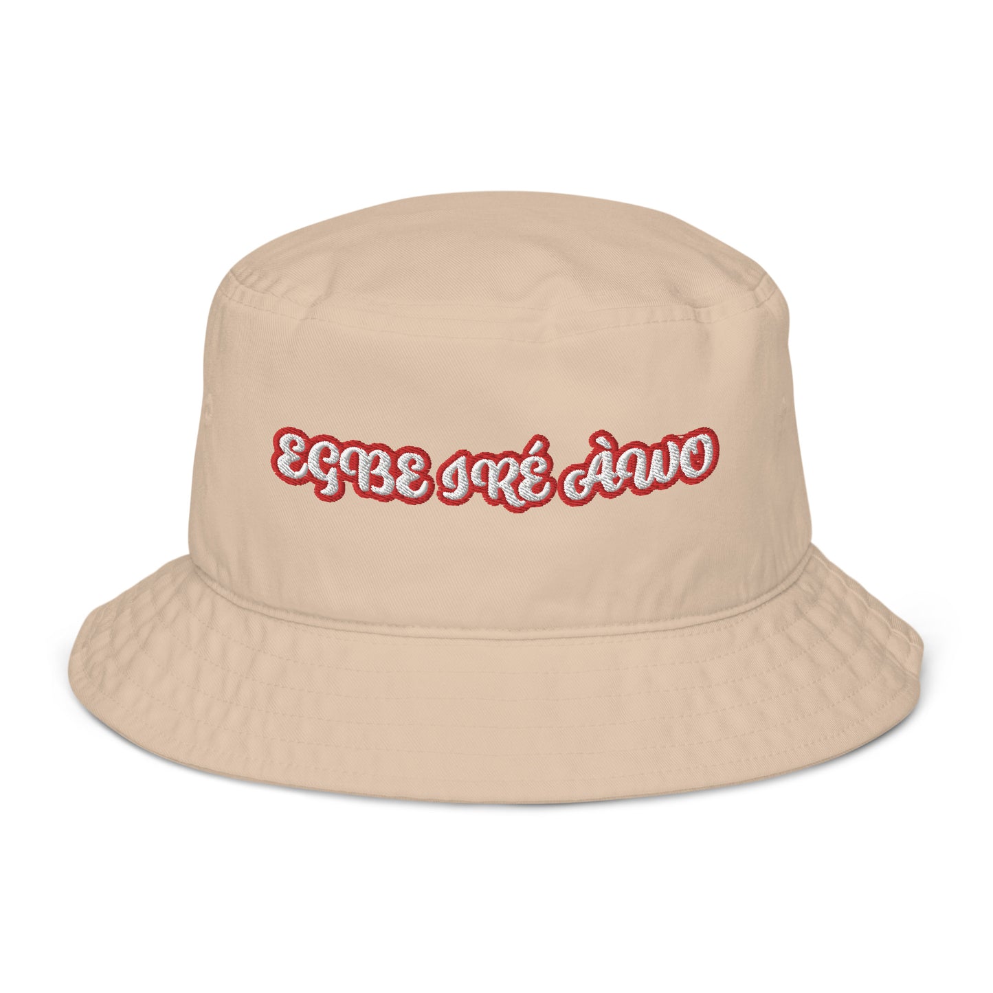 EGBE IRE AWO  1 Organic bucket hat