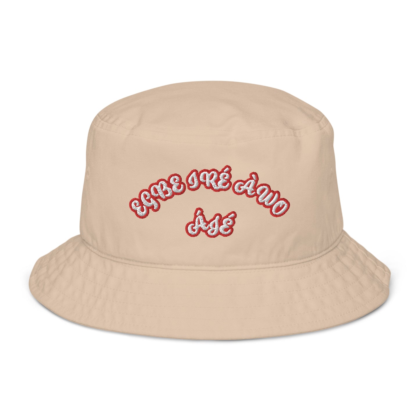 EGBE IRE AWO ÁJÉ 1 Organic bucket hat