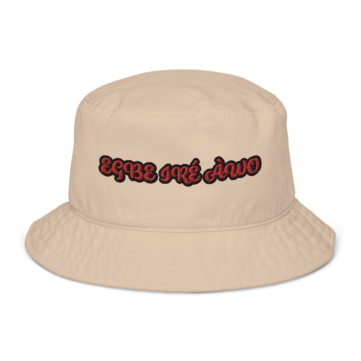 EGBE IRE AWO 3 Organic bucket hat