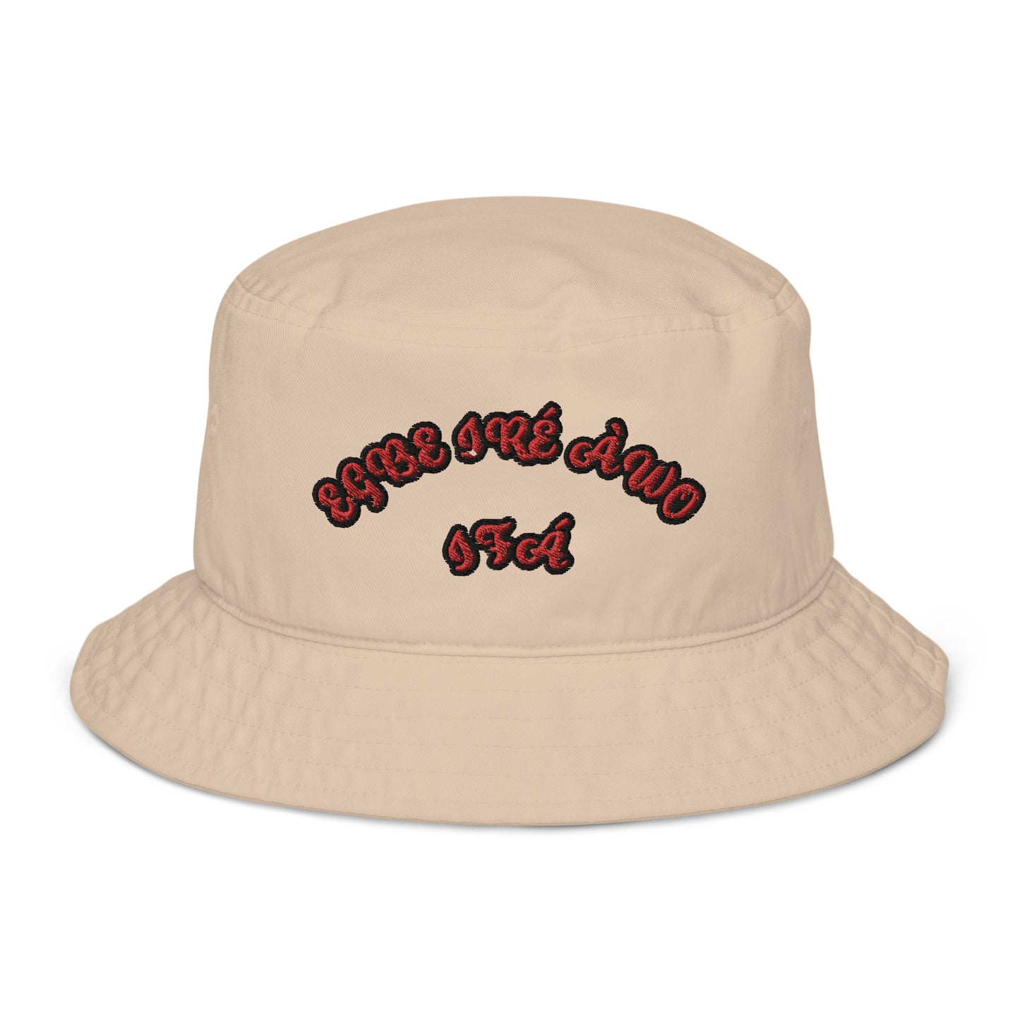 EGBE IRE AWO IFA 3 Organic bucket hat