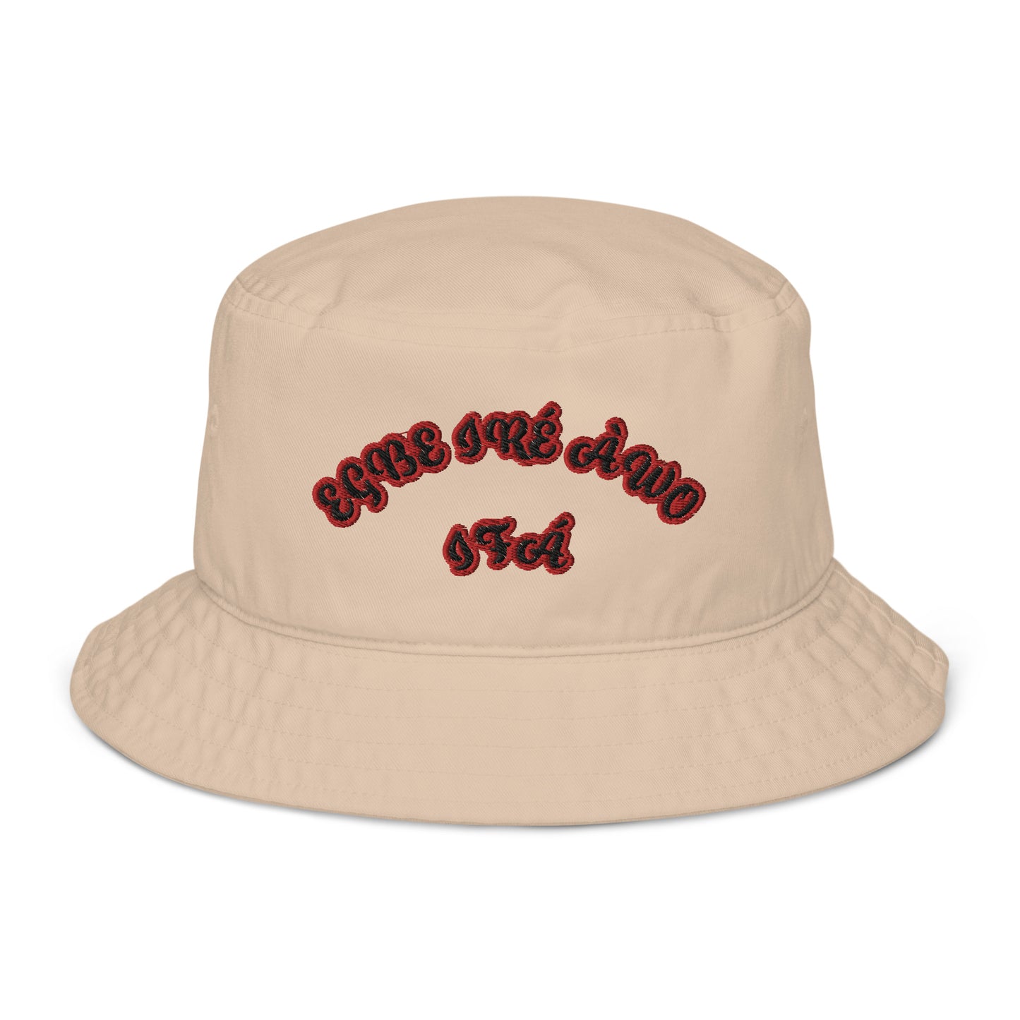 EGBE IRE AWO IFA 4 Organic bucket hat