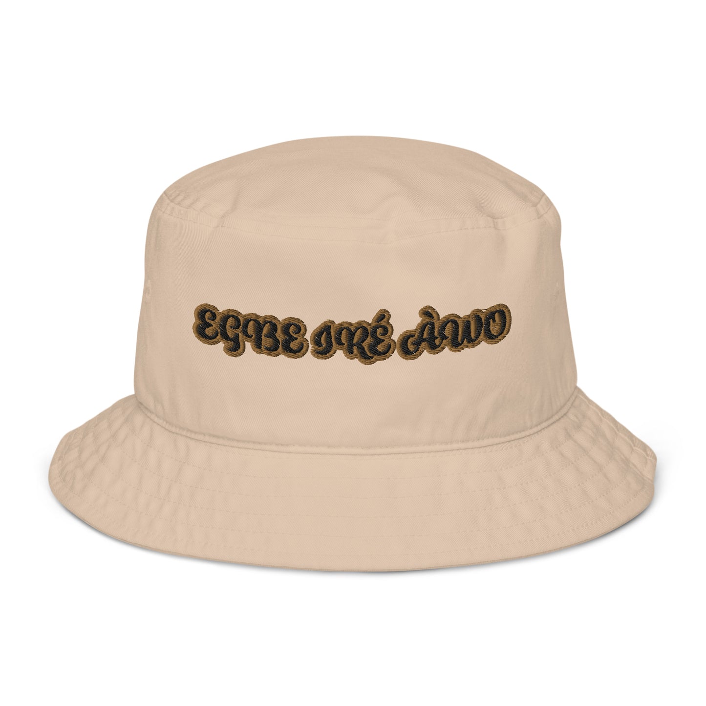 EGBE IRE AWO 8 Organic bucket hat