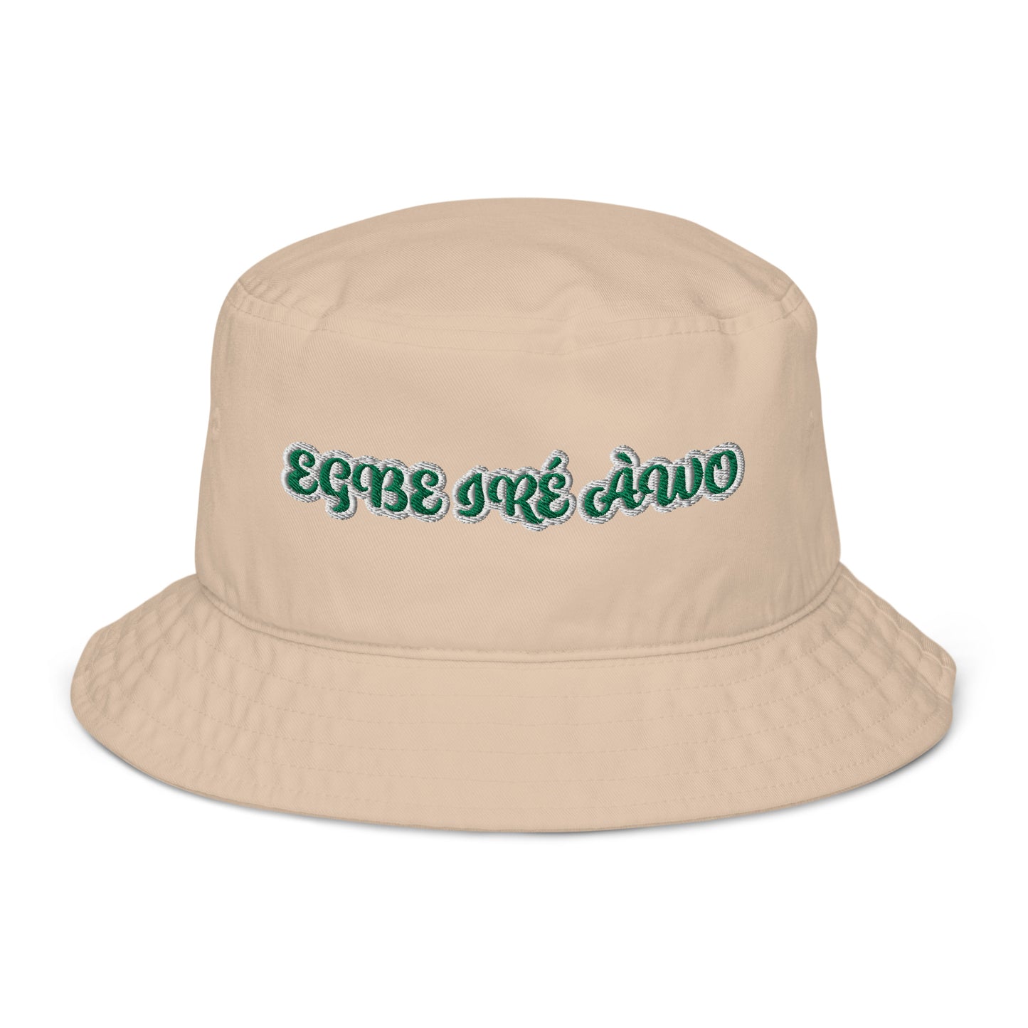 EGBE IRE AWO aje ju Ogun Organic bucket hat