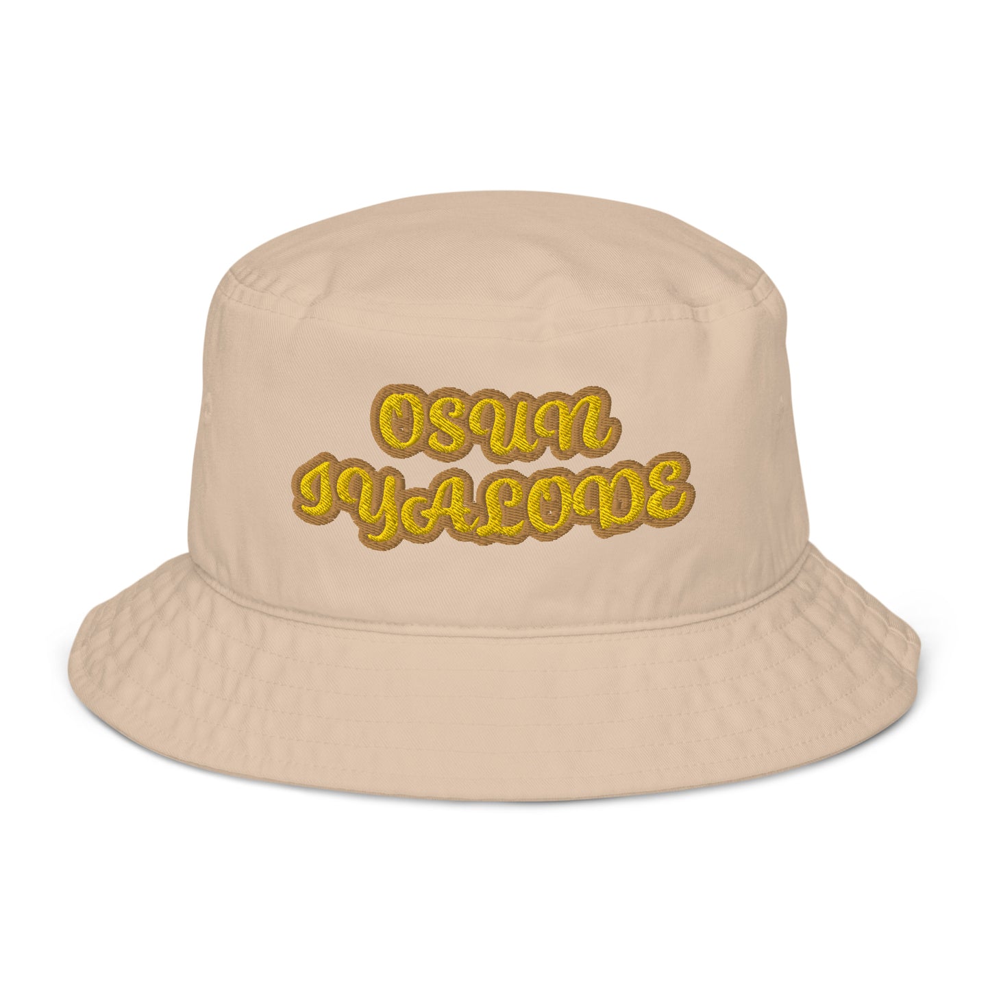 Osun Iyalode Isese 1 Organic bucket hat