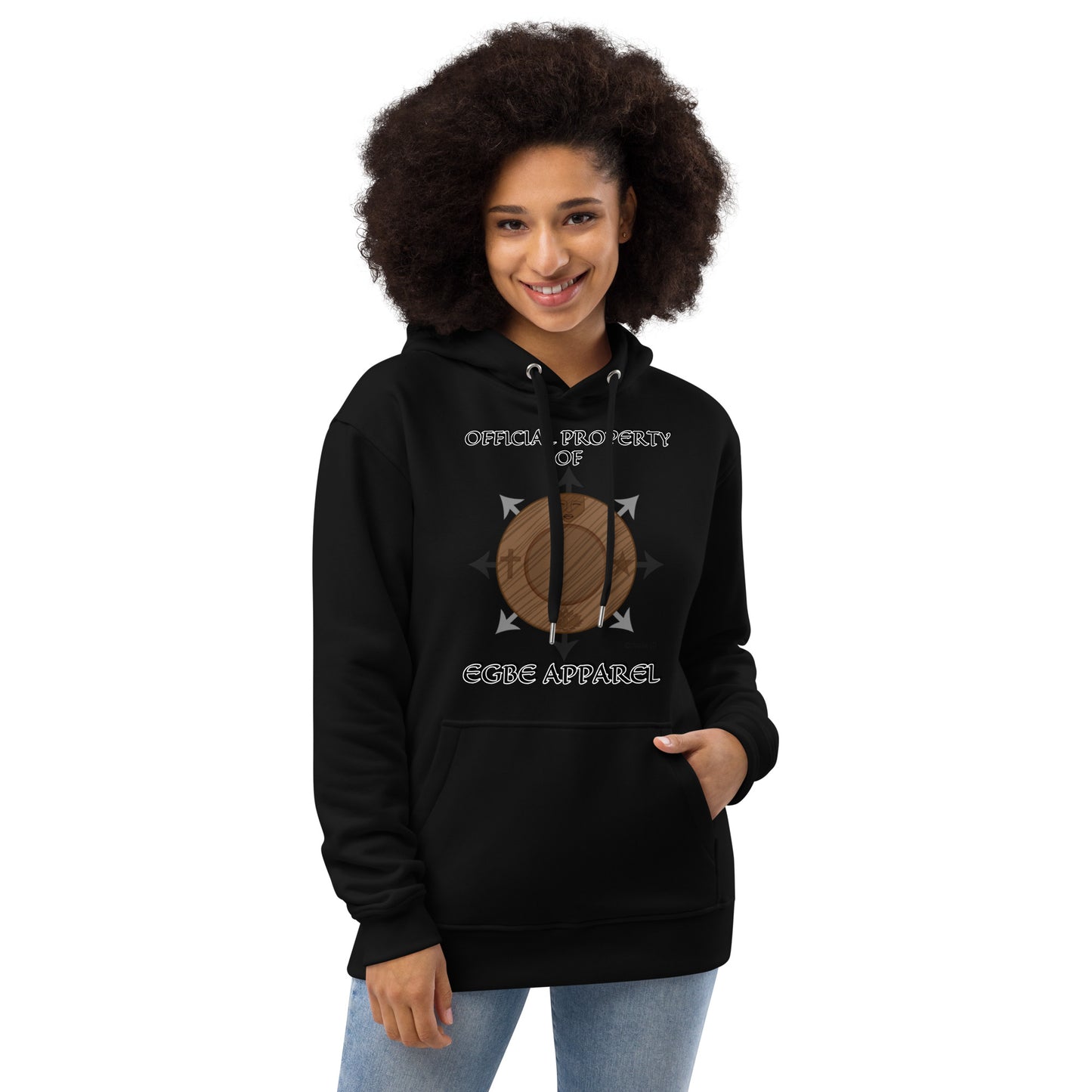 Official Egbe Apparel Logo Premium eco hoodie