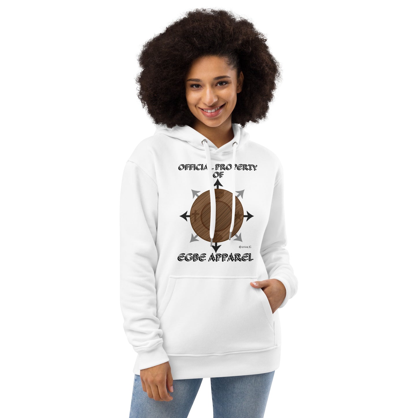 Official Egbe Apparel Logo Premium eco hoodie