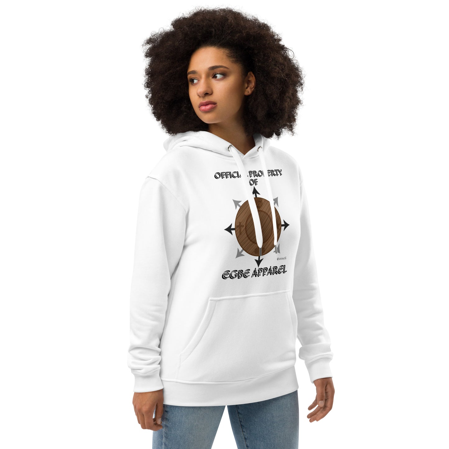 Official Egbe Apparel Logo Premium eco hoodie