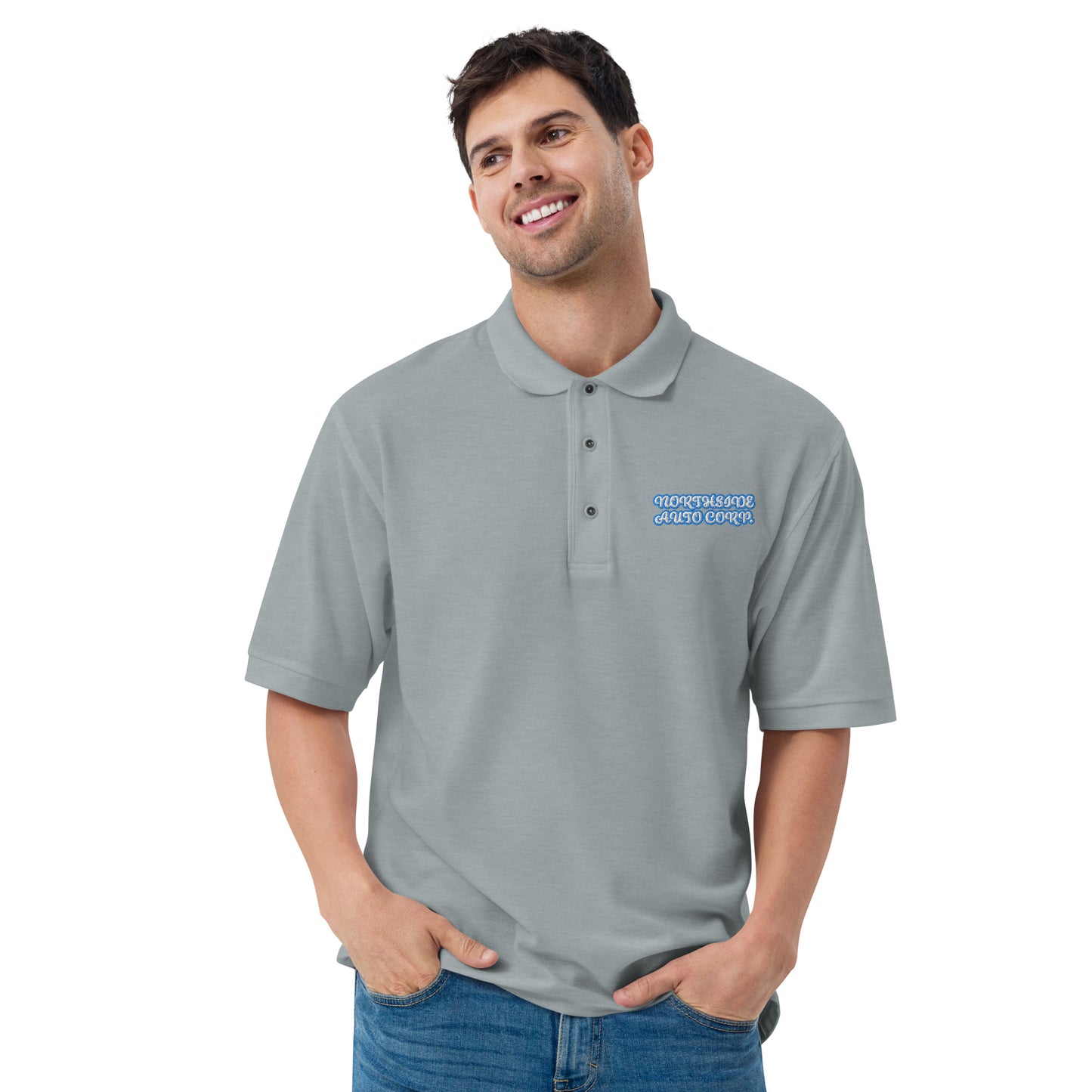 Northside Auto Men's Premium Polo 2