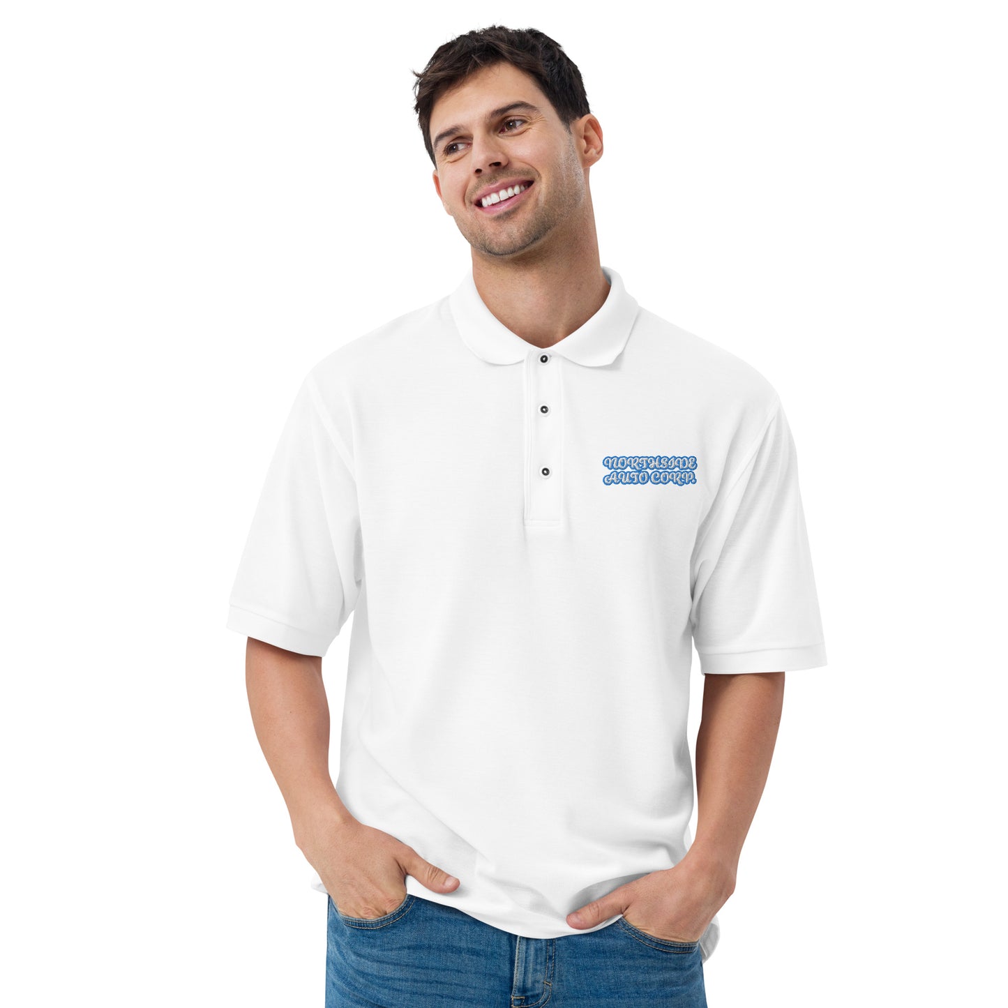 Northside Auto Men's Premium Polo 2