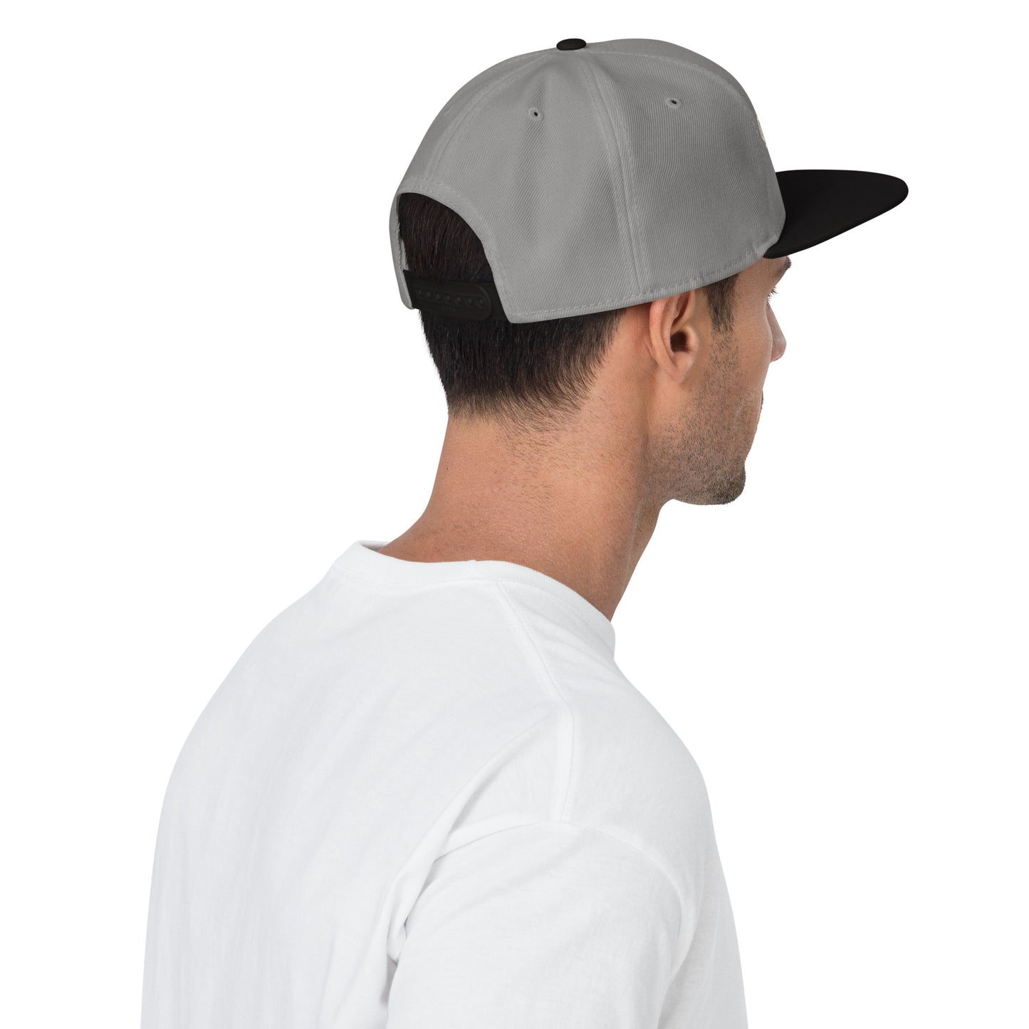 Babalawo Ela Reverse White embroidered Snapback Hat