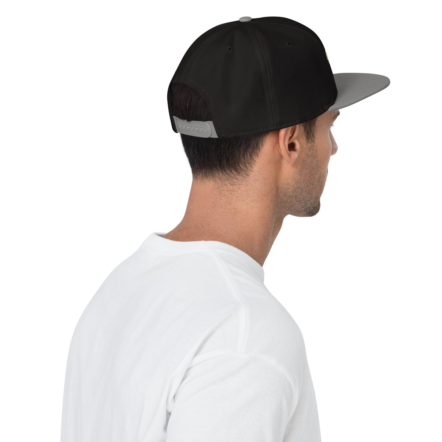 Babalawo Ela Reverse White embroidered Snapback Hat