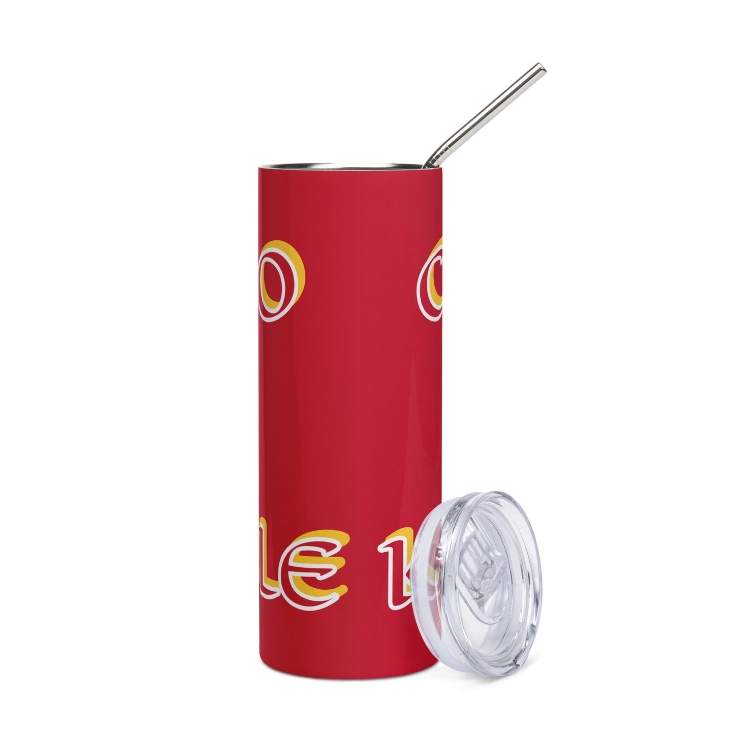 Chango Lucumi Icon Red Stainless steel tumbler