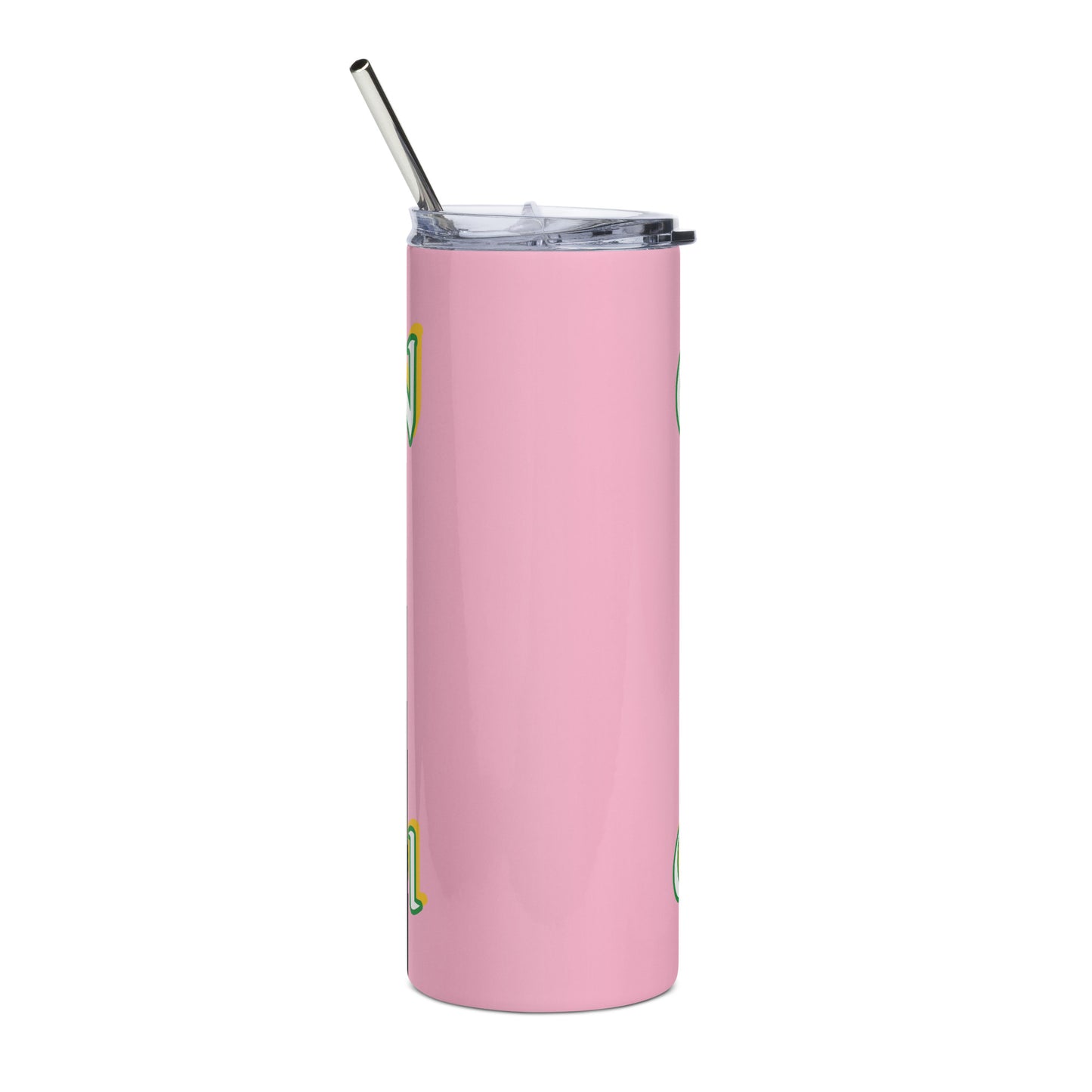 Ochun Ololodi Lucumi  Icon Pink Stainless steel tumbler