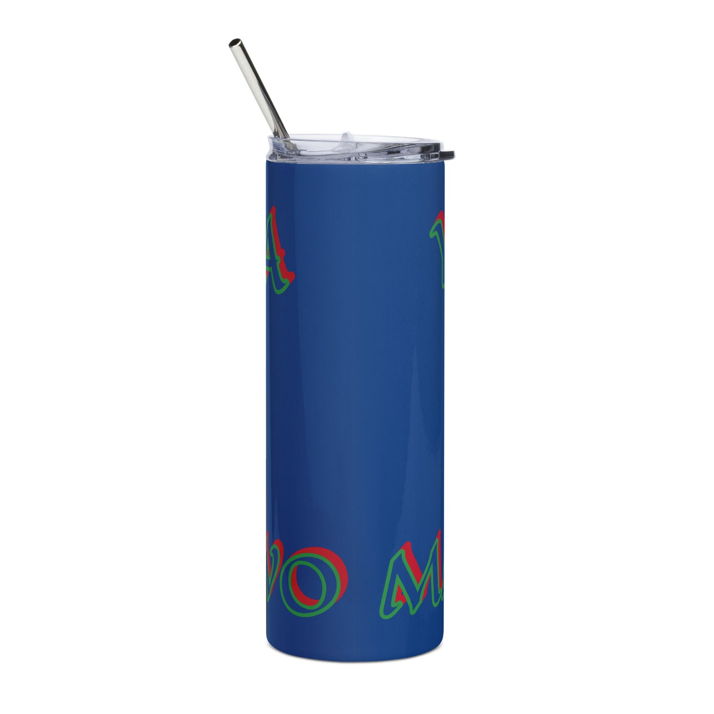 Yemaya MAYELEWO Lucumi Icon Blue Stainless steel tumbler