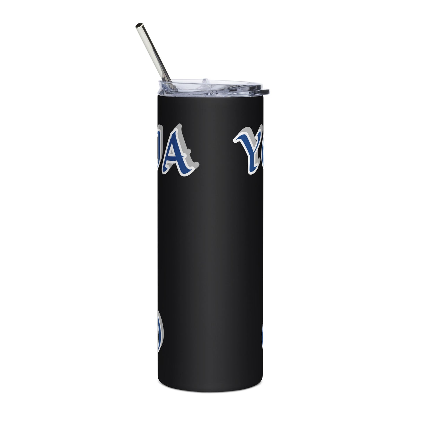 Yemonja Isese Icon White/Black Stainless steel tumbler