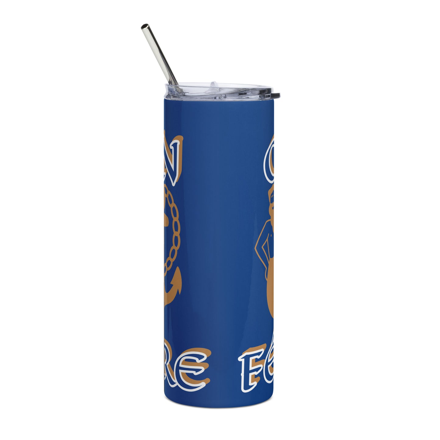 OLÓKUN Icon Blue Stainless steel tumbler