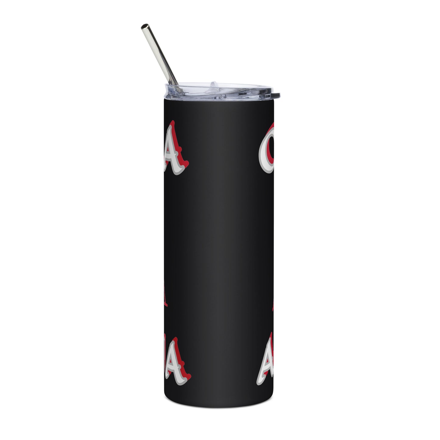 Obatala Ajoguna Isese Icon Black/White Stainless steel tumbler