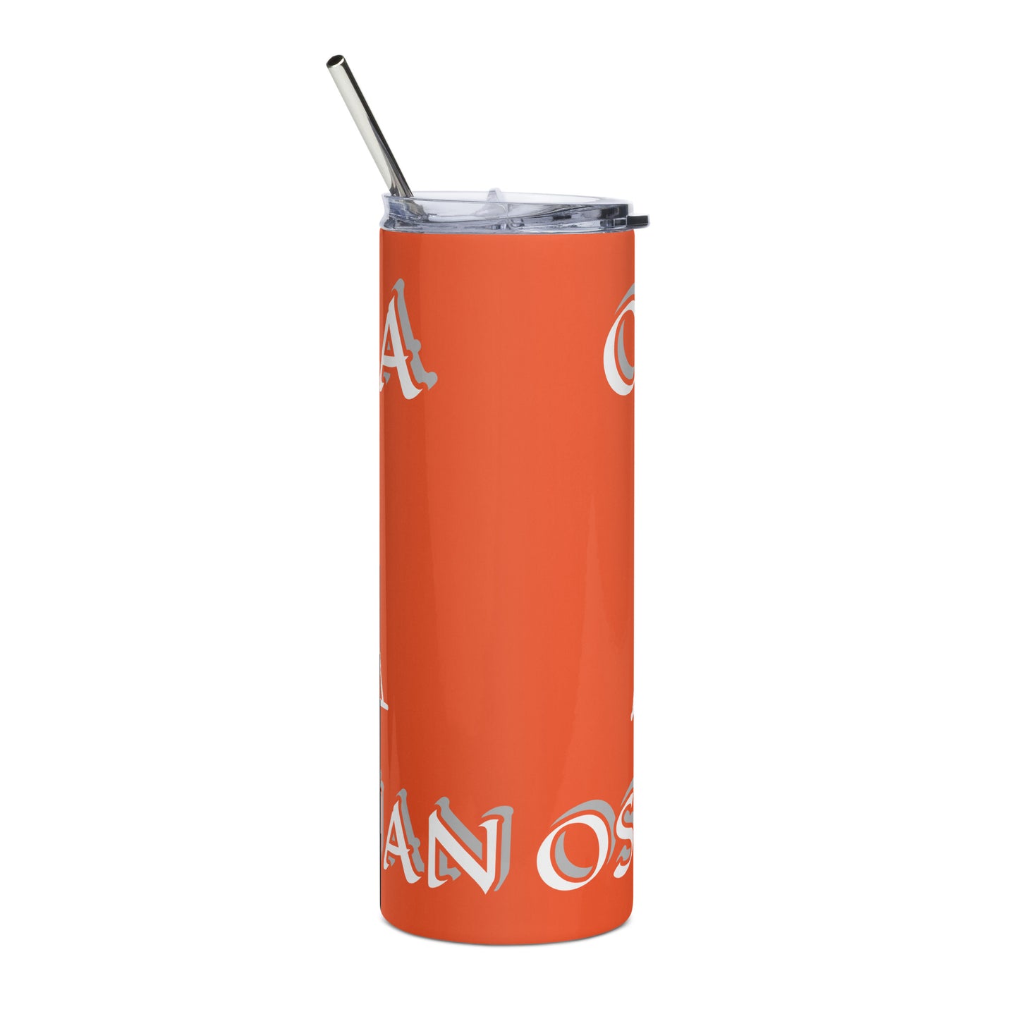 Obatala Oshagriñan Icon Orange Stainless steel tumbler