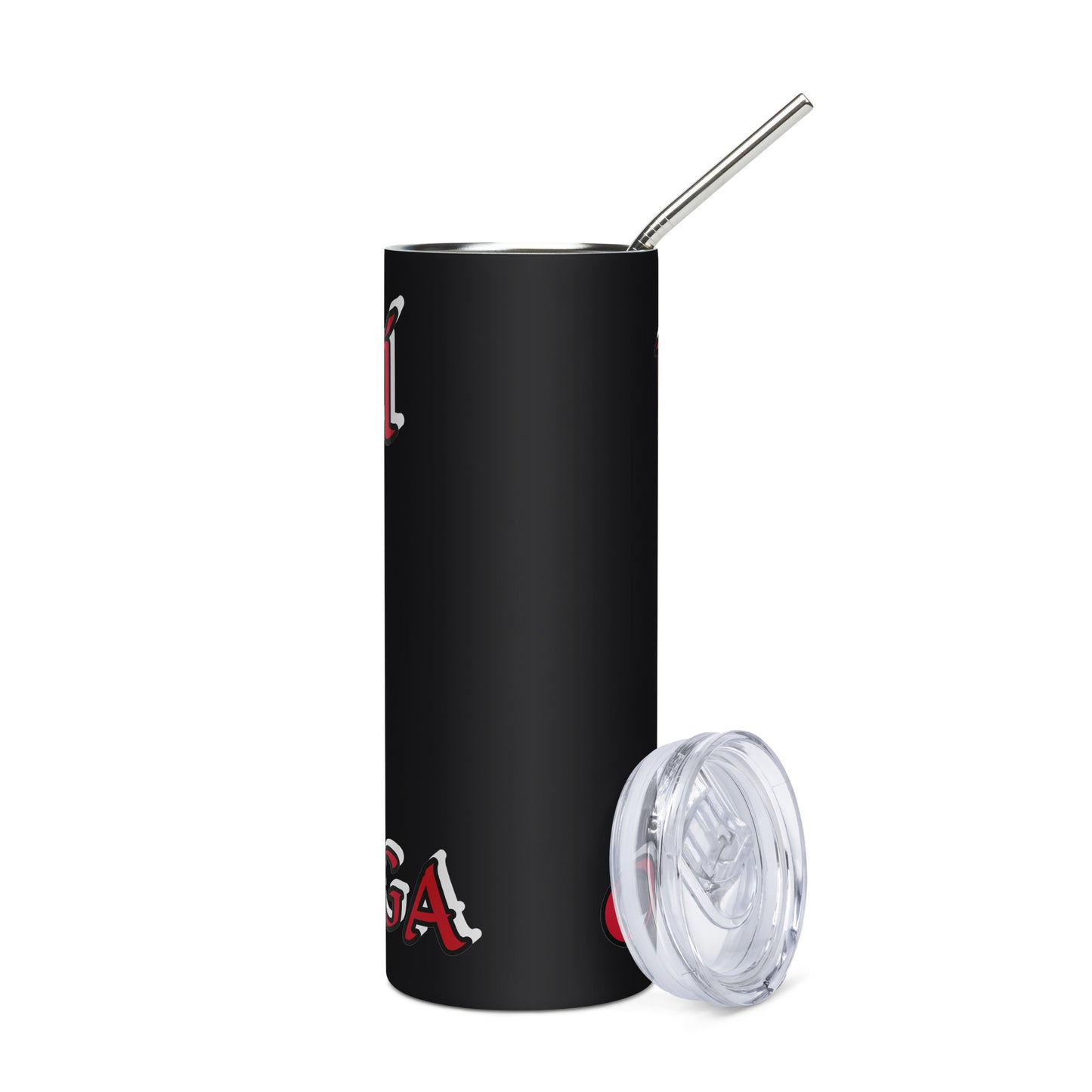 Iyaami Osoronga Icon Black Stainless steel tumbler 1