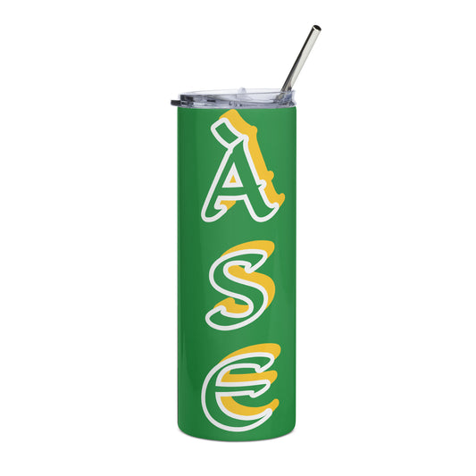 Àse Lucumi Green Stainless steel tumbler