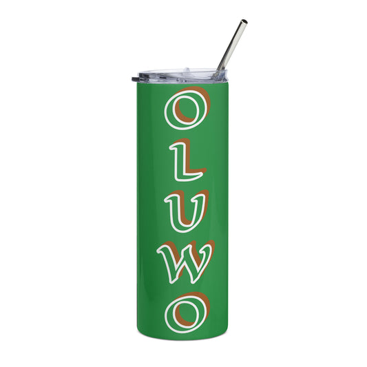 Oluwo Isese Green Stainless steel tumbler