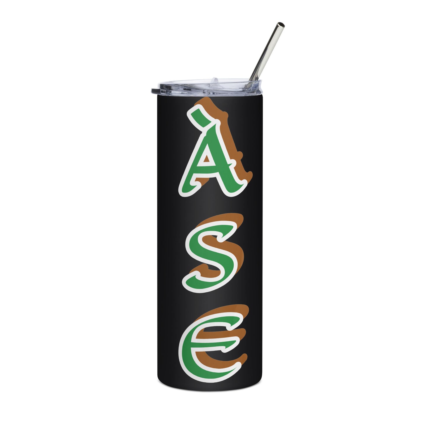 Àse Isese Black/White Stainless steel tumbler