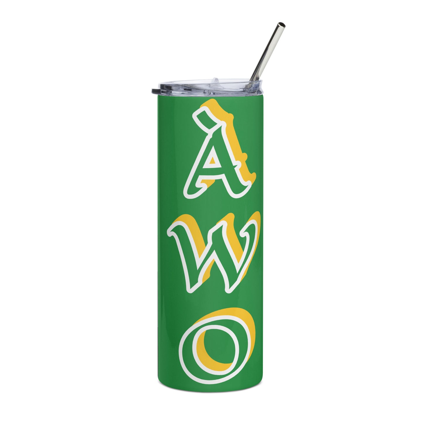 Àwo Lucumi Green Stainless steel tumbler