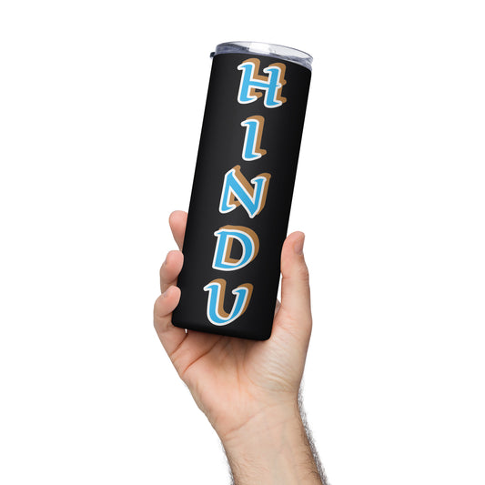 Hindu Black/White Stainless steel tumbler