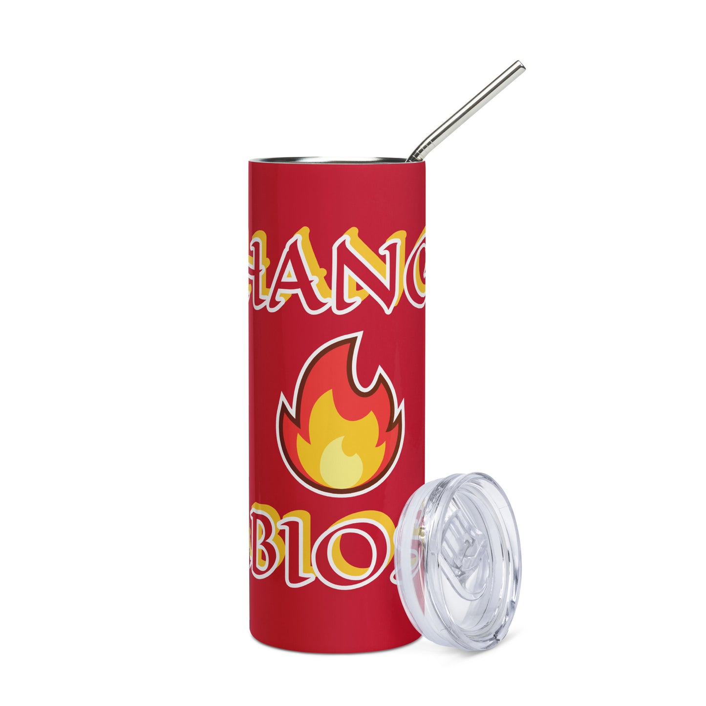 Chango Lucumi Icon Red Stainless steel tumbler