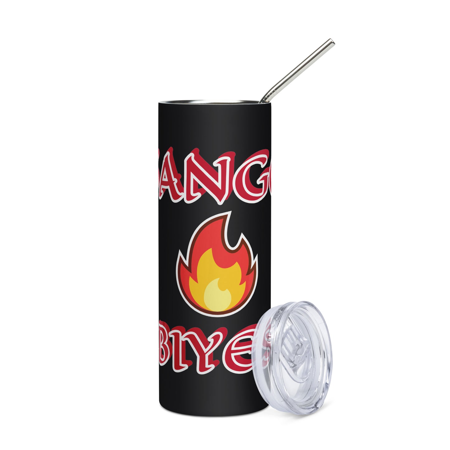 SANGÓ Isese Icon Black/White Stainless steel tumbler