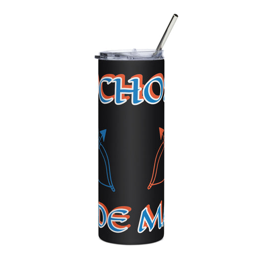 Ochosi Icon White/Black Stainless steel tumbler