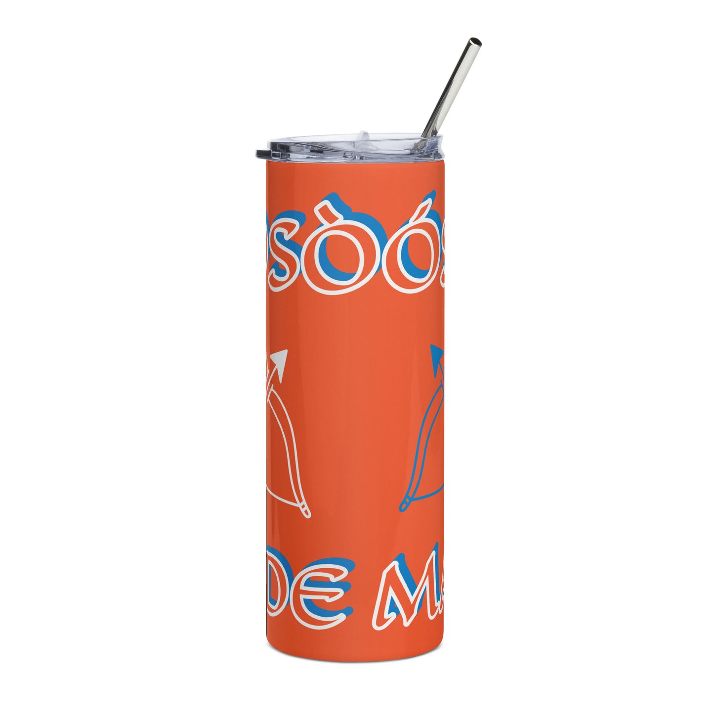 Osoosi Isese Icon Orange Stainless steel tumbler