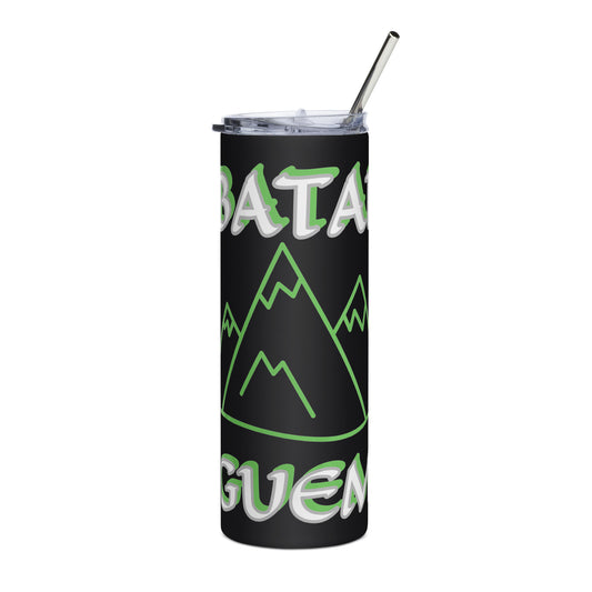 Obatala Aguemo Icon Black/White Stainless steel tumbler