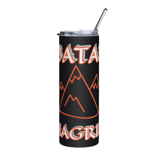 Obatala Oshagriñan Icon Black/White Stainless steel tumbler