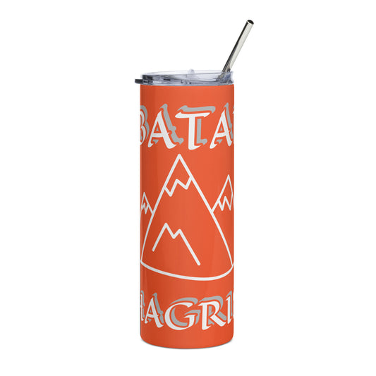 Obatala Oshagriñan Icon Orange Stainless steel tumbler