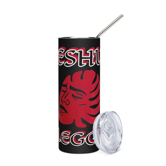 Eshu Eleggua Lucumi Icon Black Stainless steel tumbler