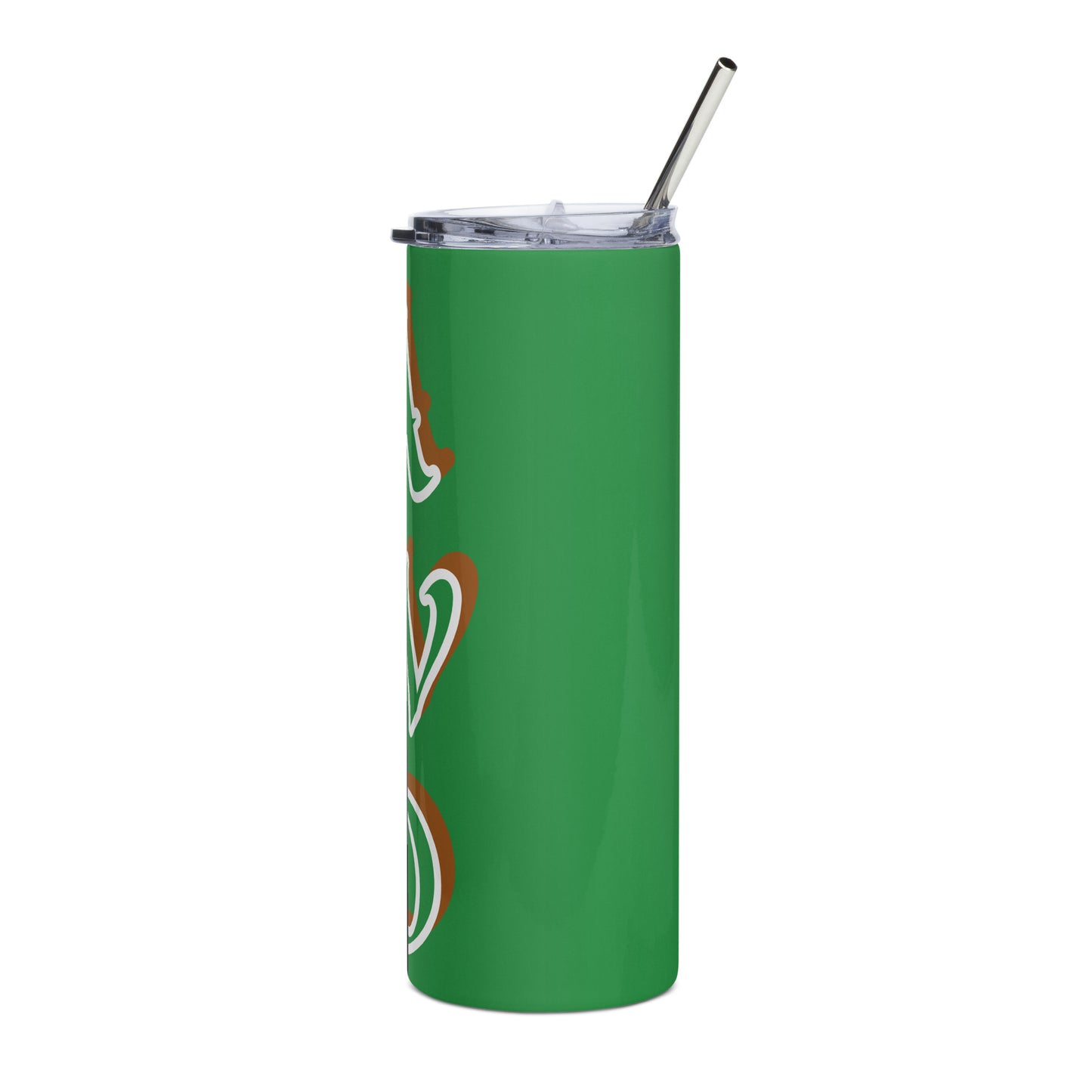 Àwo Isese Green Stainless steel tumbler