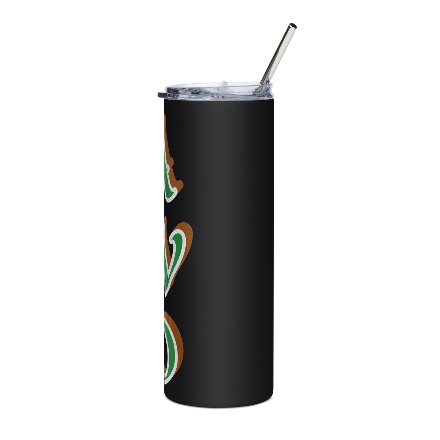 Àwo Isese Black/White Stainless steel tumbler