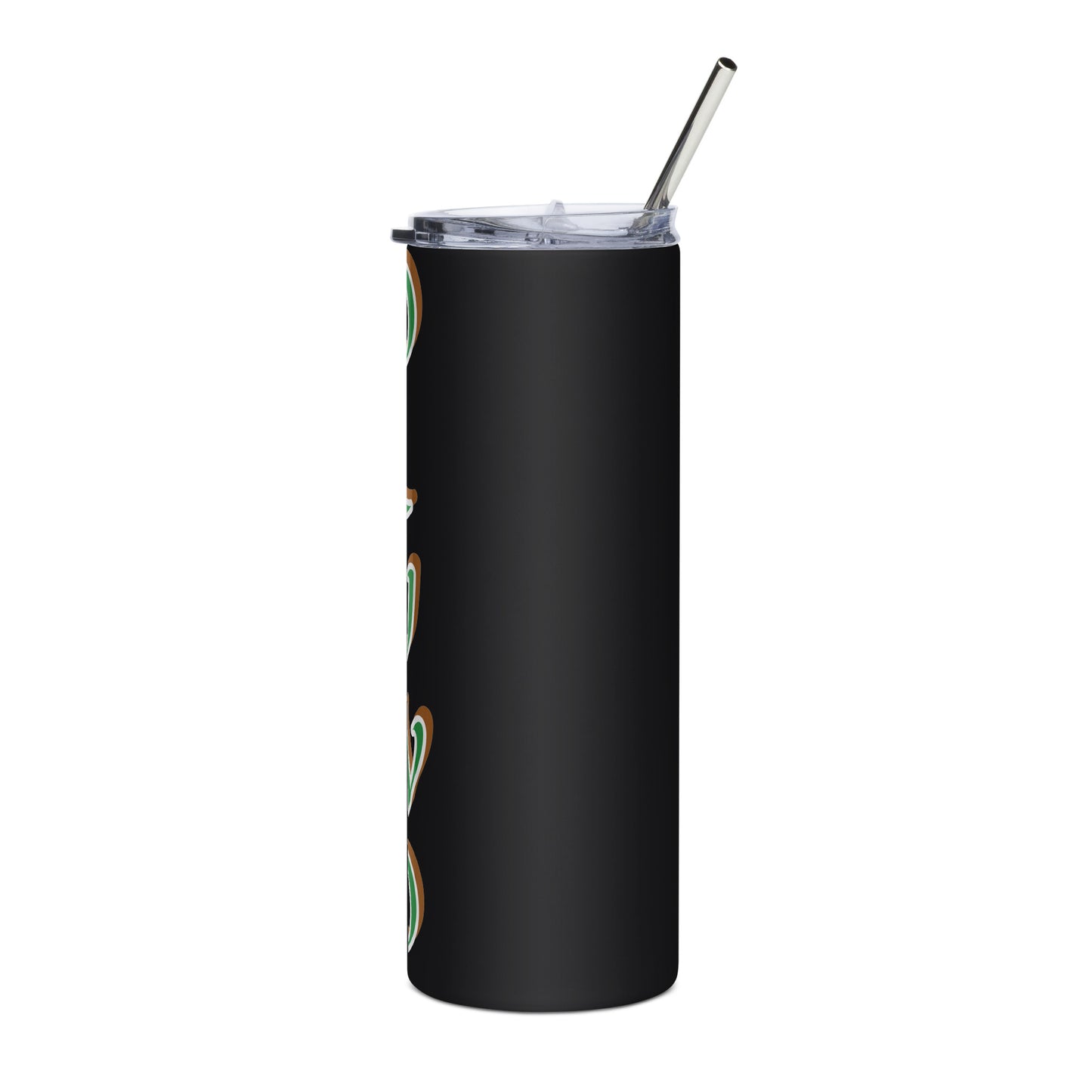 Oluwo Isese Black/White Stainless steel tumbler