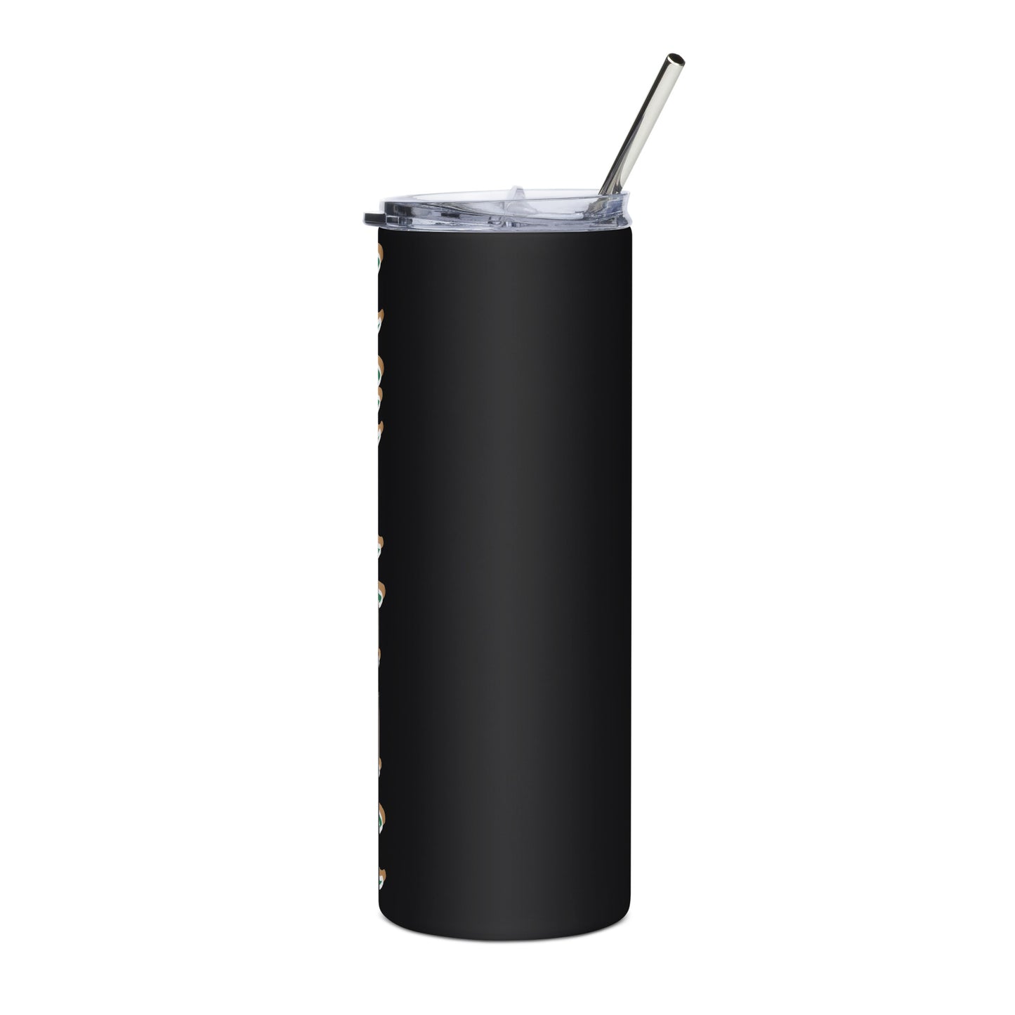 Celtic Black/White Stainless steel tumbler