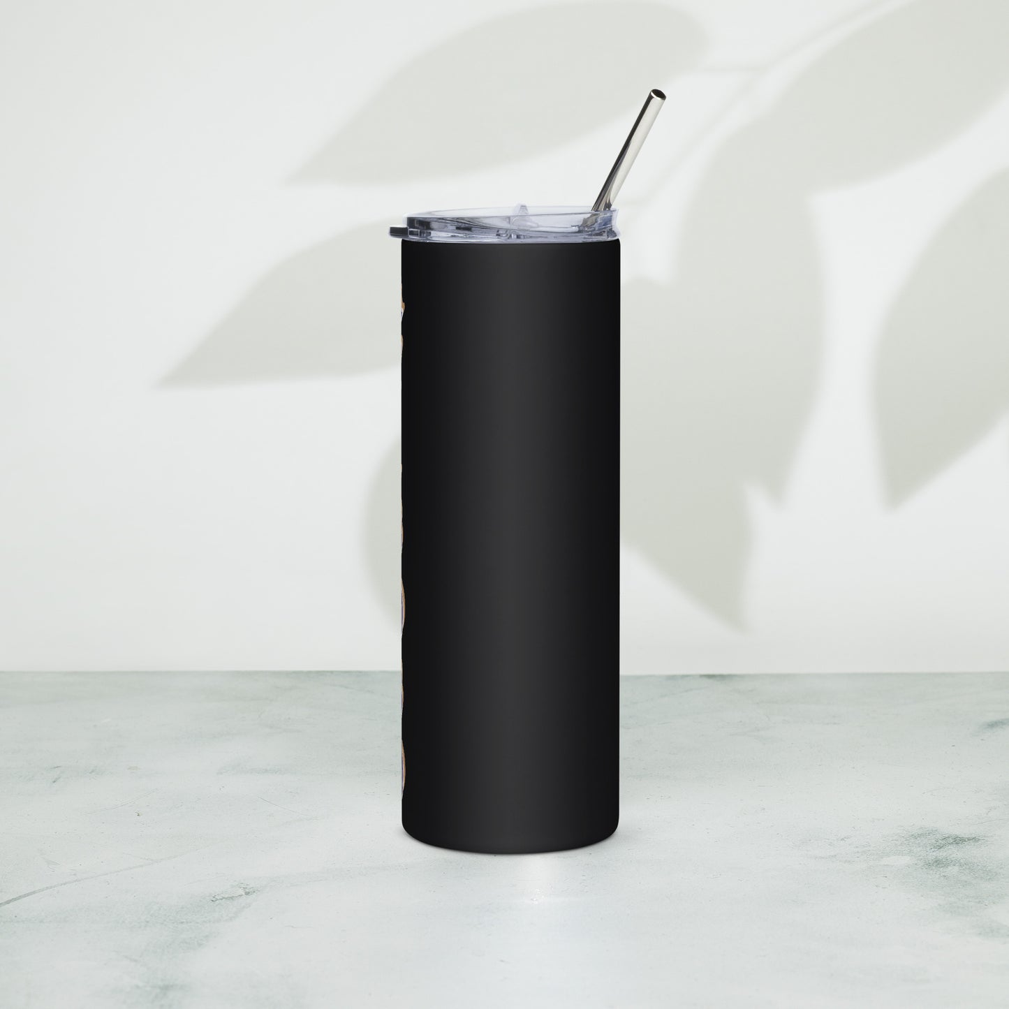 Ayibobo Black/White Stainless steel tumbler