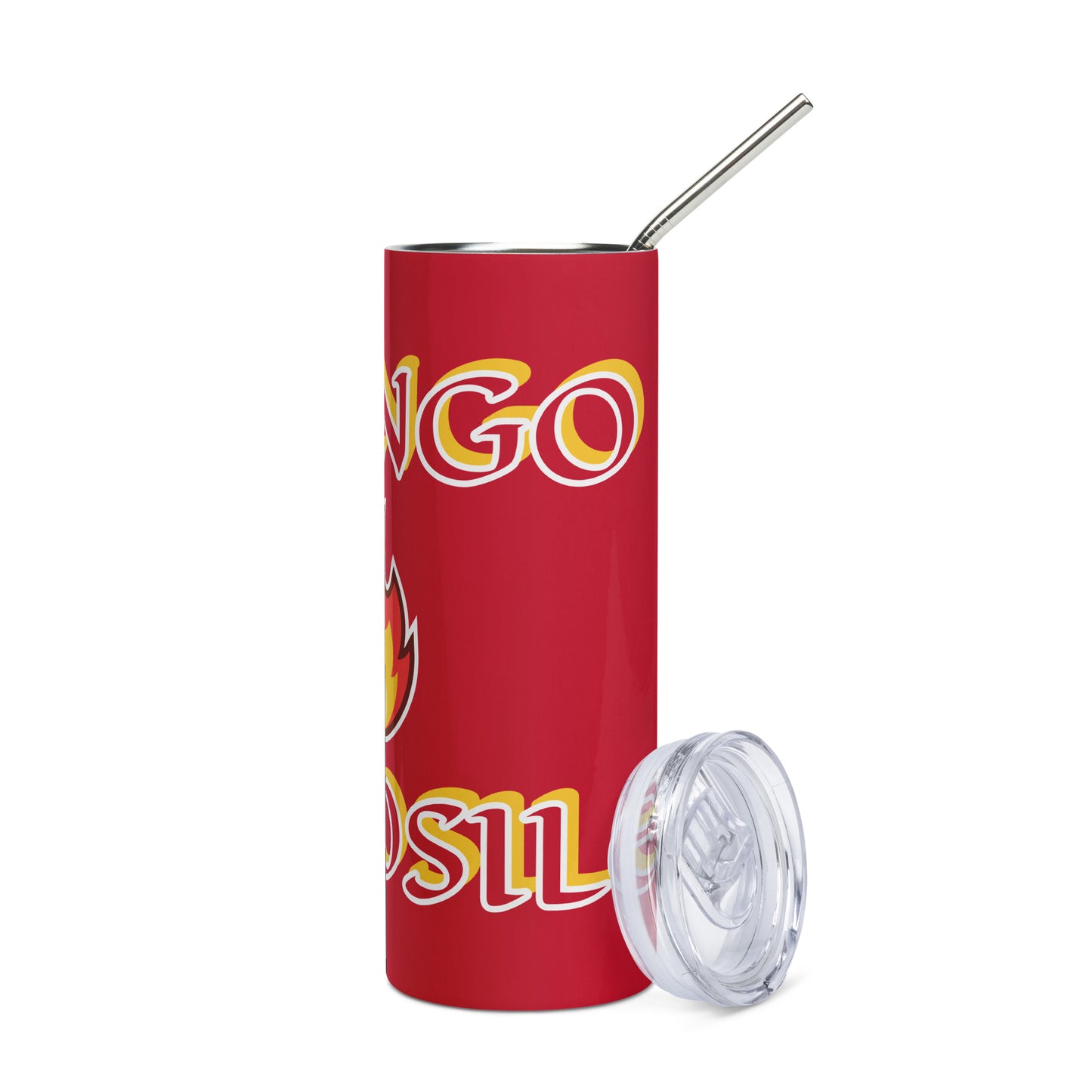 Chango Lucumi Icon Red Stainless steel tumbler