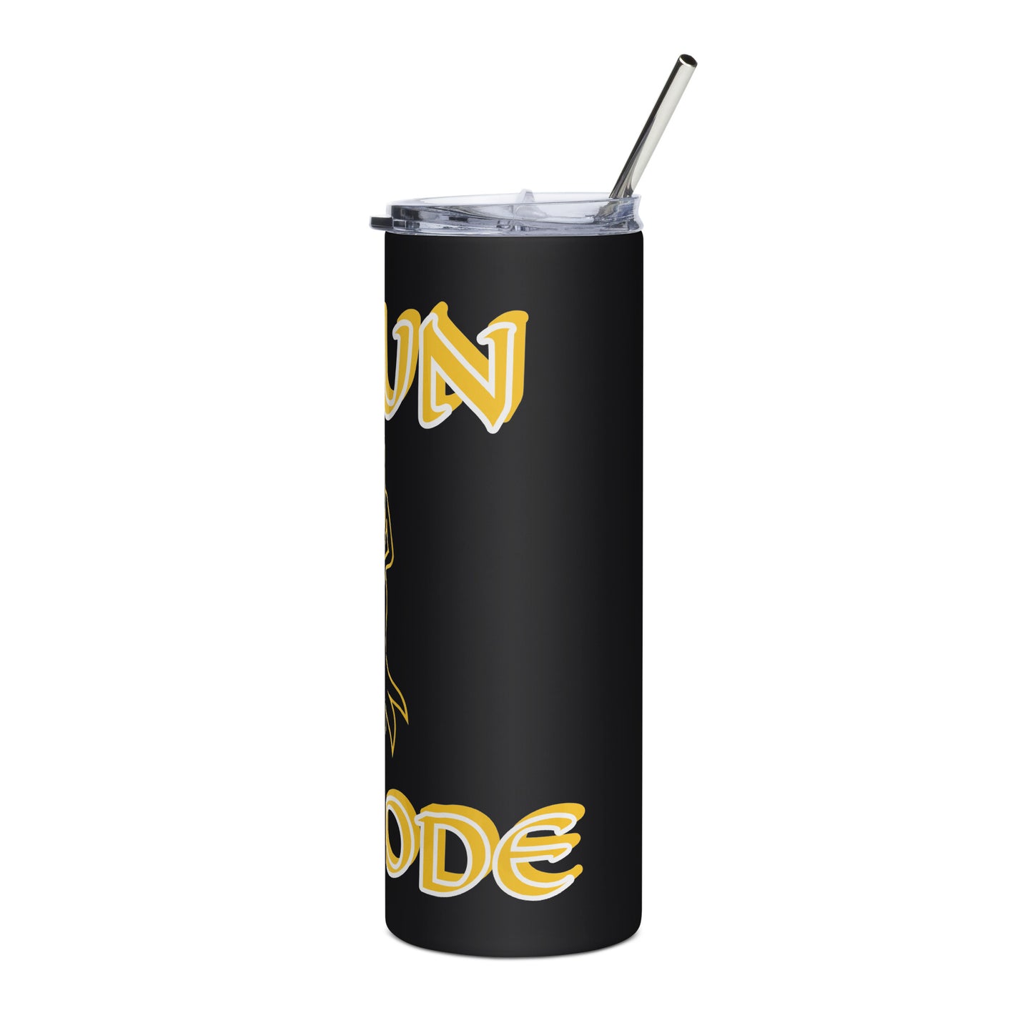 Osun Isese Icon White/Black Stainless steel tumbler