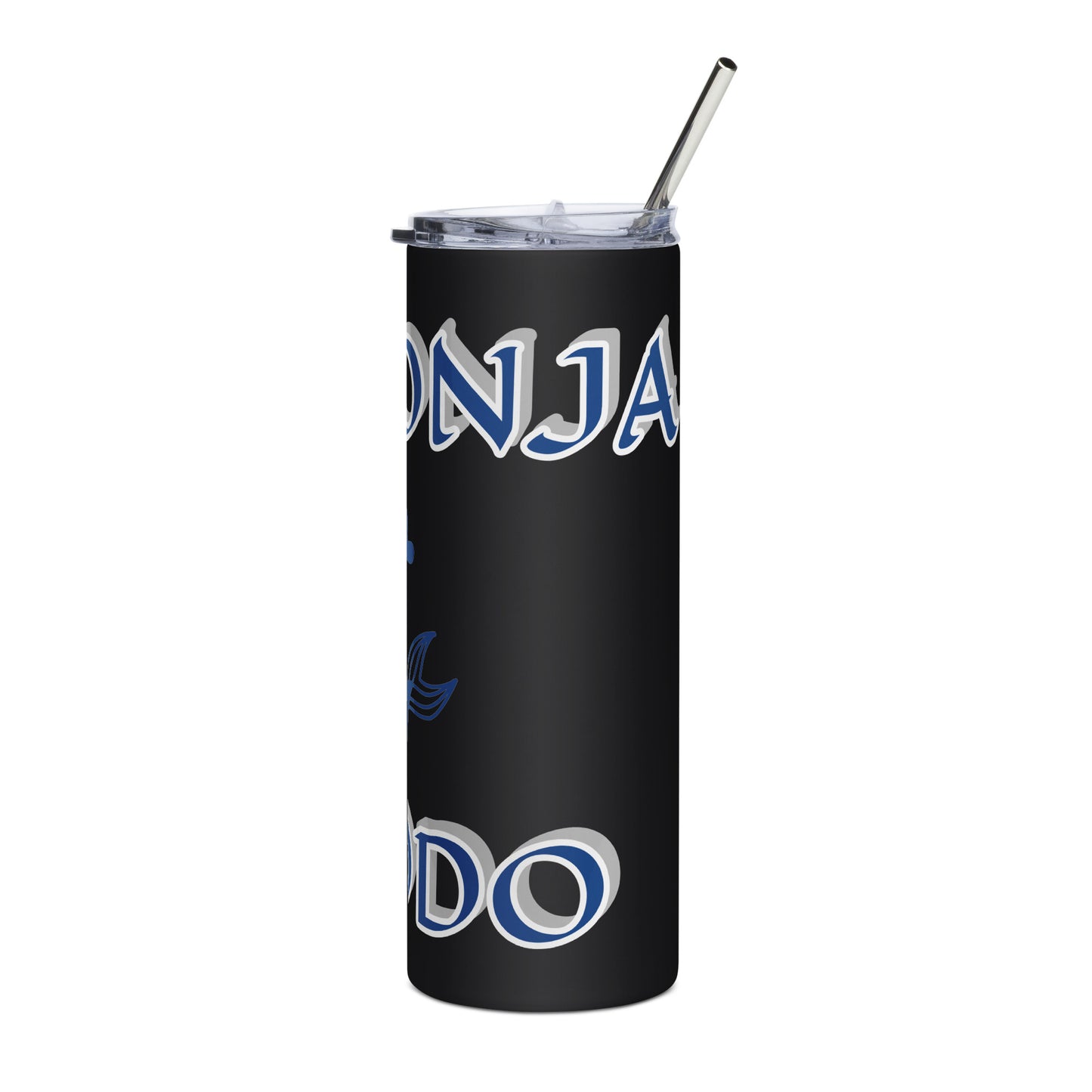 Yemonja Isese Icon White/Black Stainless steel tumbler