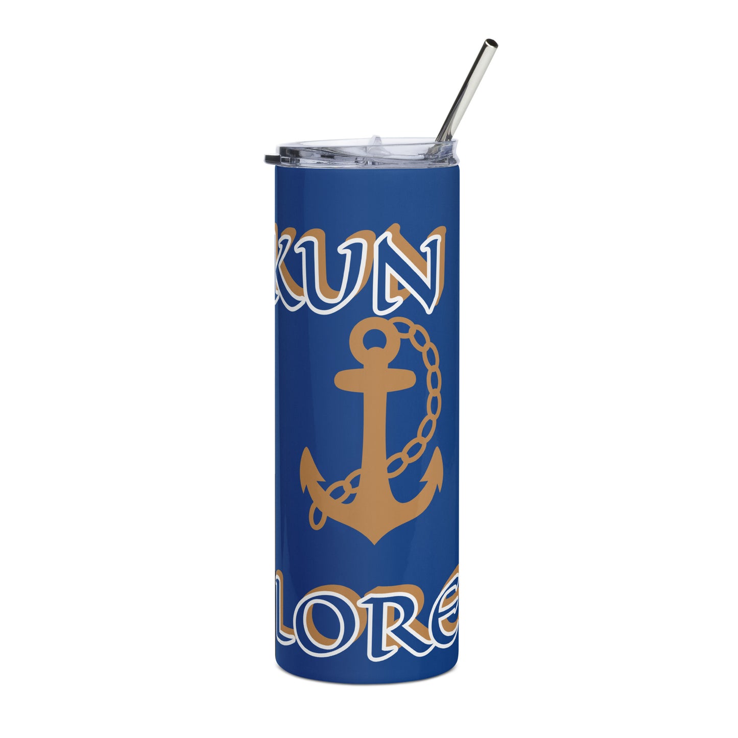 OLÓKUN Icon Blue Stainless steel tumbler