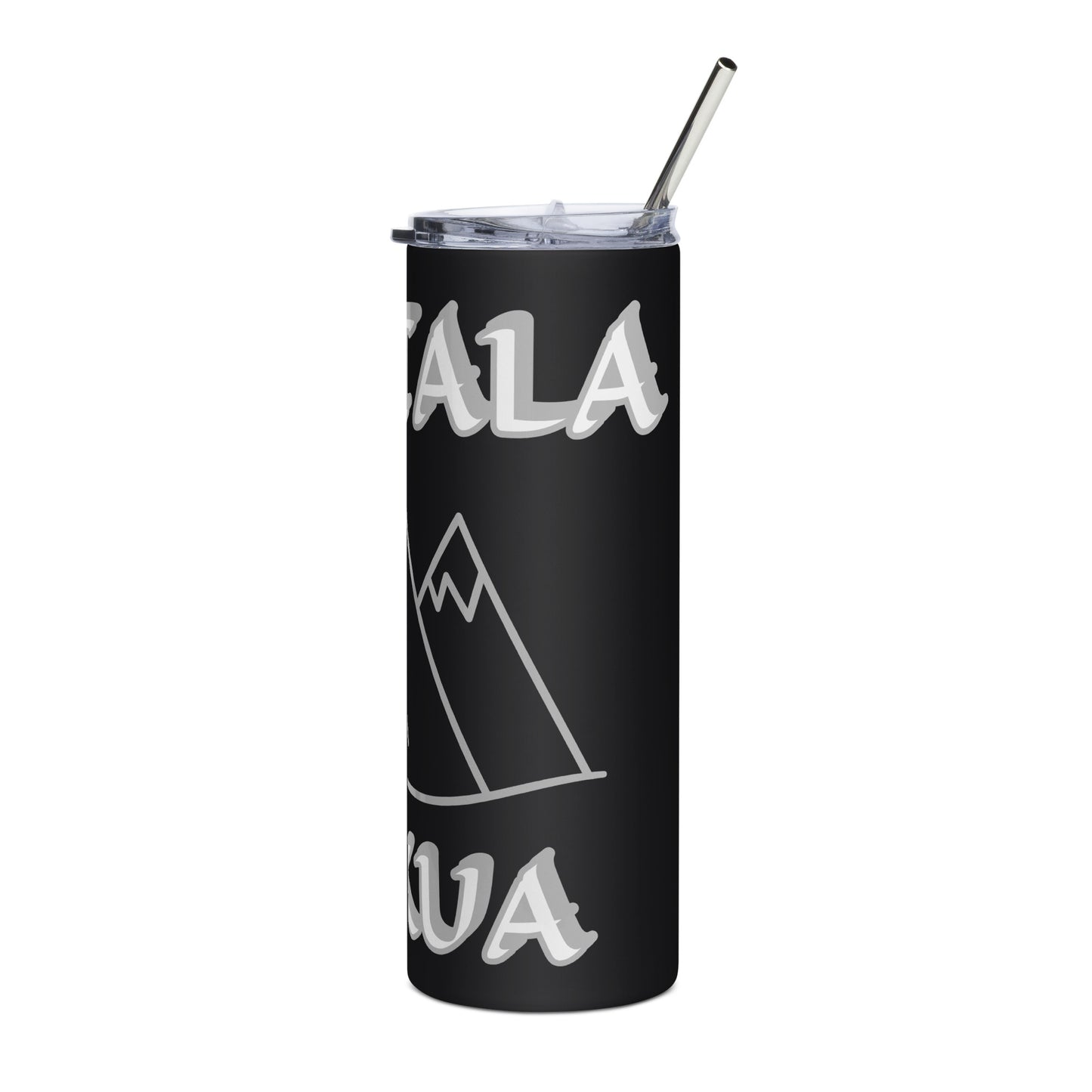 Obatala Icon Black/White Stainless steel tumbler