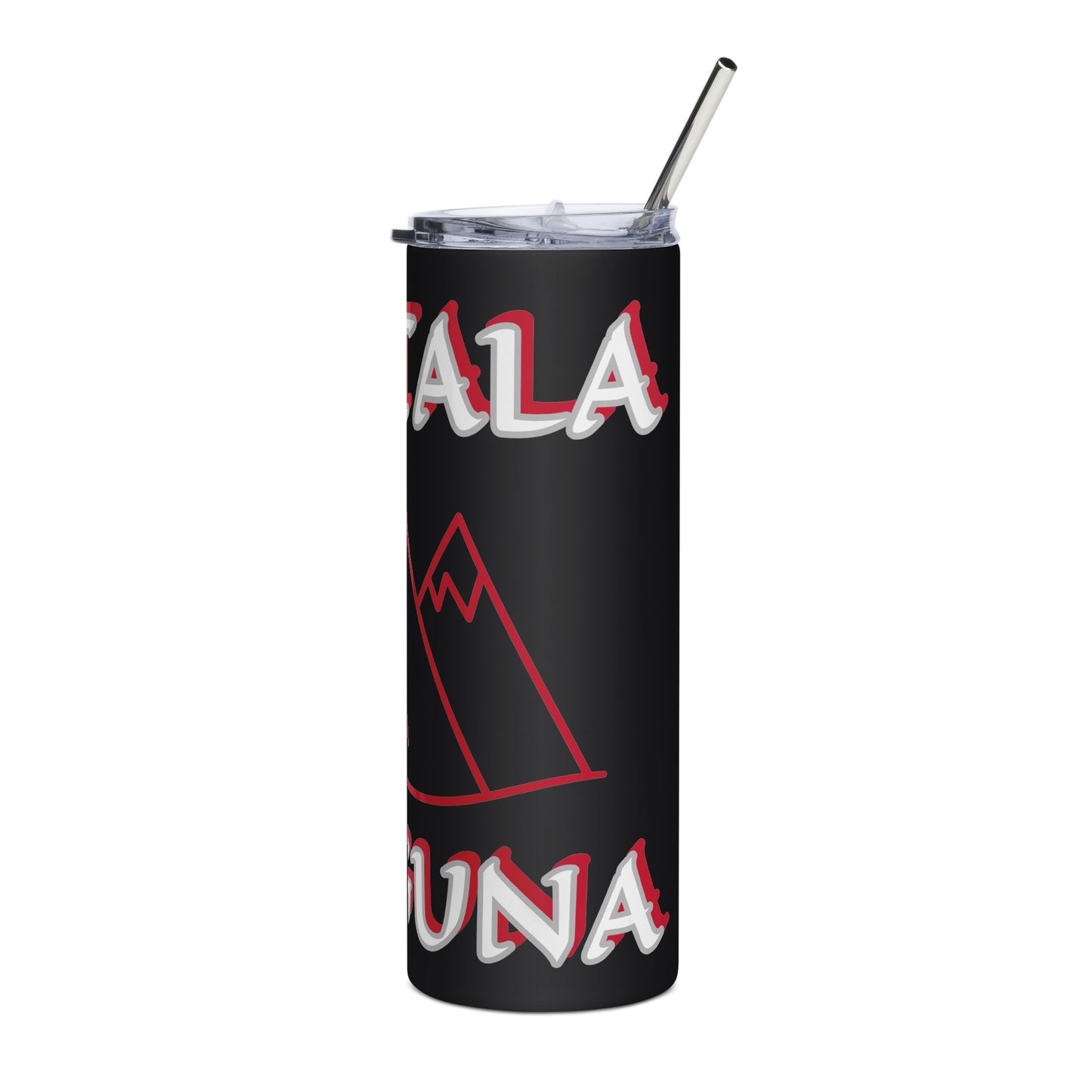 Obatala Ajoguna Isese Icon Black/White Stainless steel tumbler