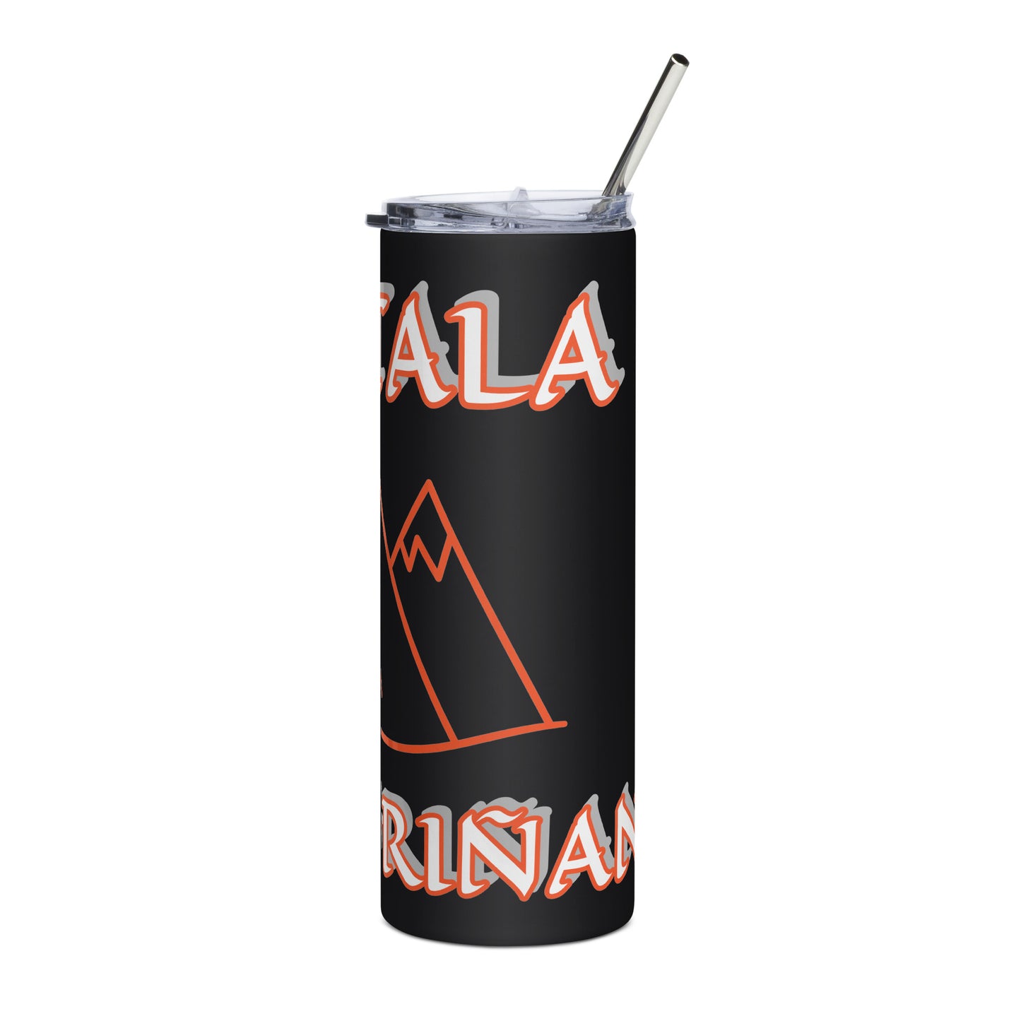 Obatala Oshagriñan Icon Black/White Stainless steel tumbler