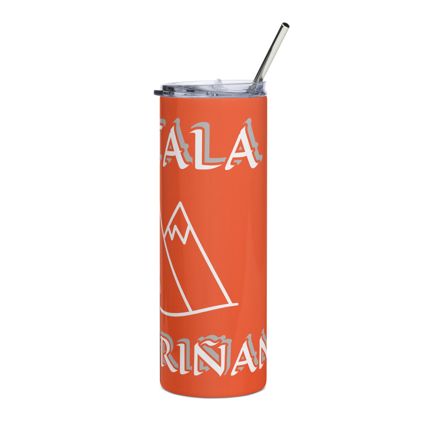 Obatala Oshagriñan Icon Orange Stainless steel tumbler