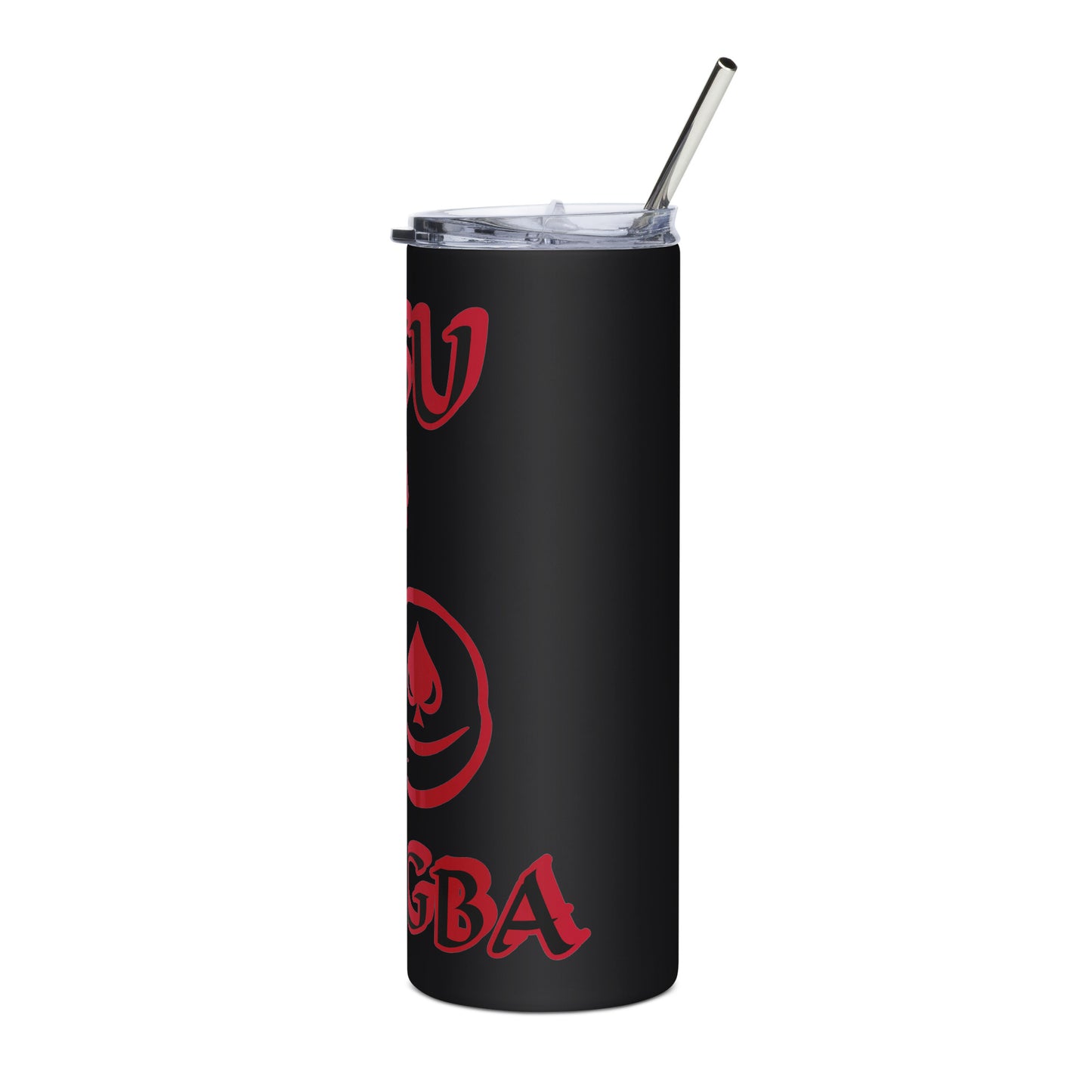 Esu Elegba Isese Icon Black Stainless steel tumbler